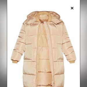 Beige NEW puffer coat